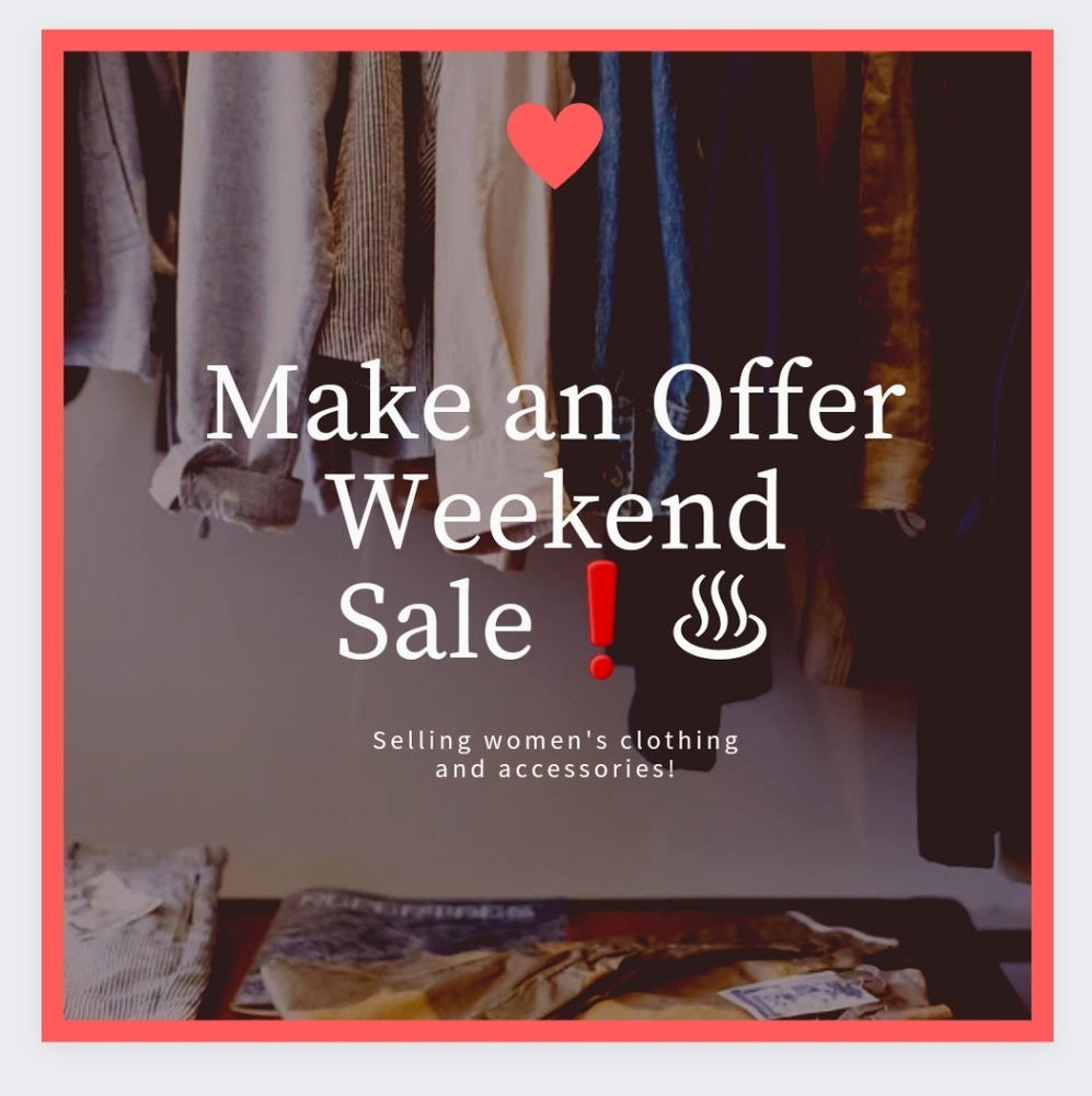ALL reasonable offers accepted❗Need room for more items♨️